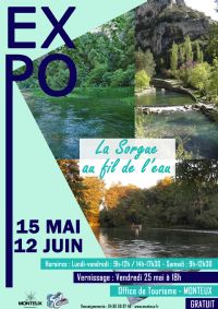 Exposition La Sorgue au fil de l'eau. Du 15 mai au 12 juin 2018 à Monteux. Vaucluse. 